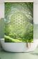 Preview: Extartiqe Duschrollo - Blume des Lebens green dream